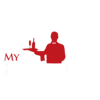 a logo of the my bartender